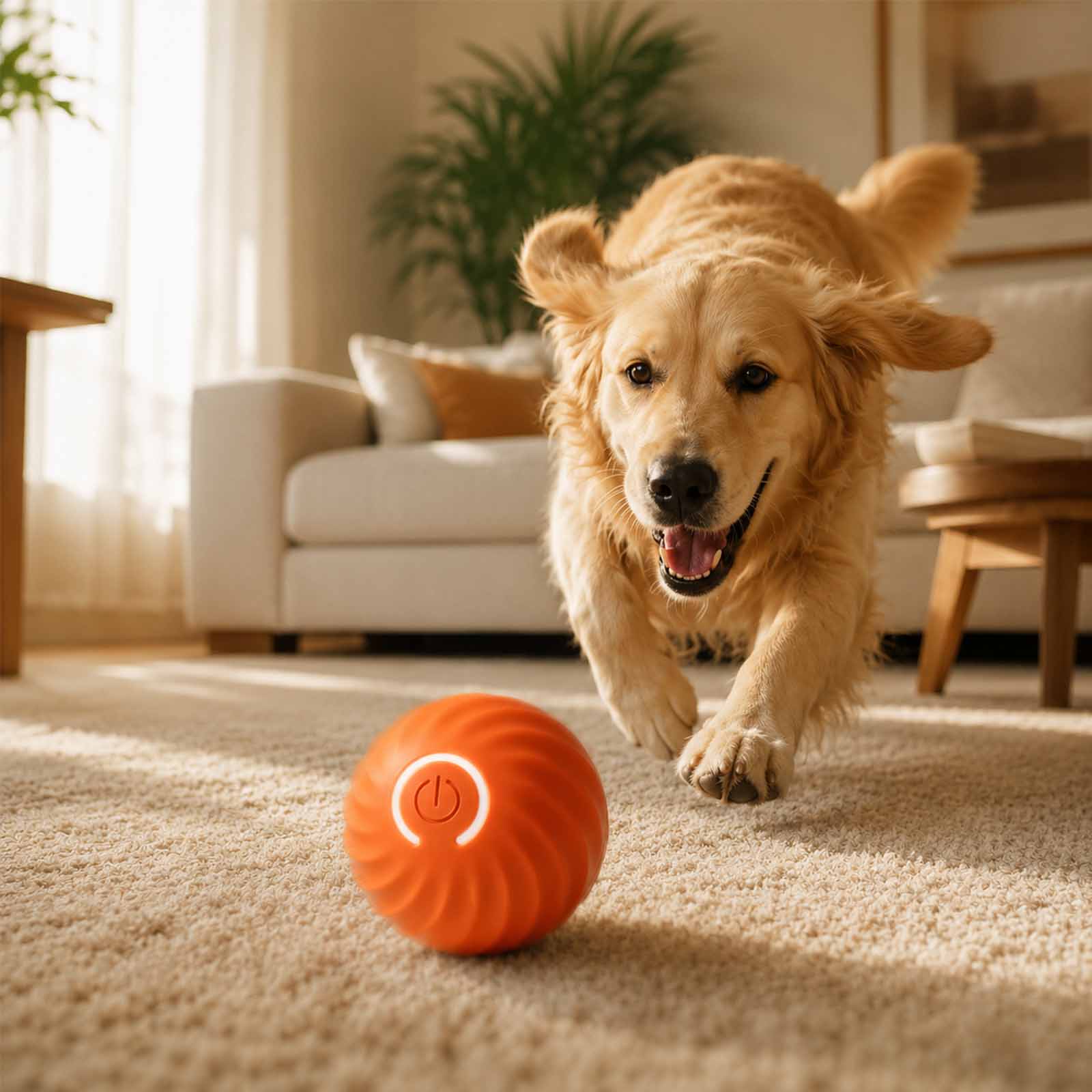 PALAPAW Zoomi Ball™ — Smart Interactive Dog Toy