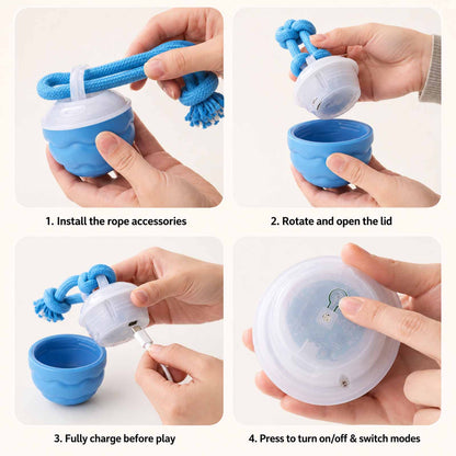 PALAPAW Chase Buddy™ — Interactive Chase Toy for Small & Medium Dogs